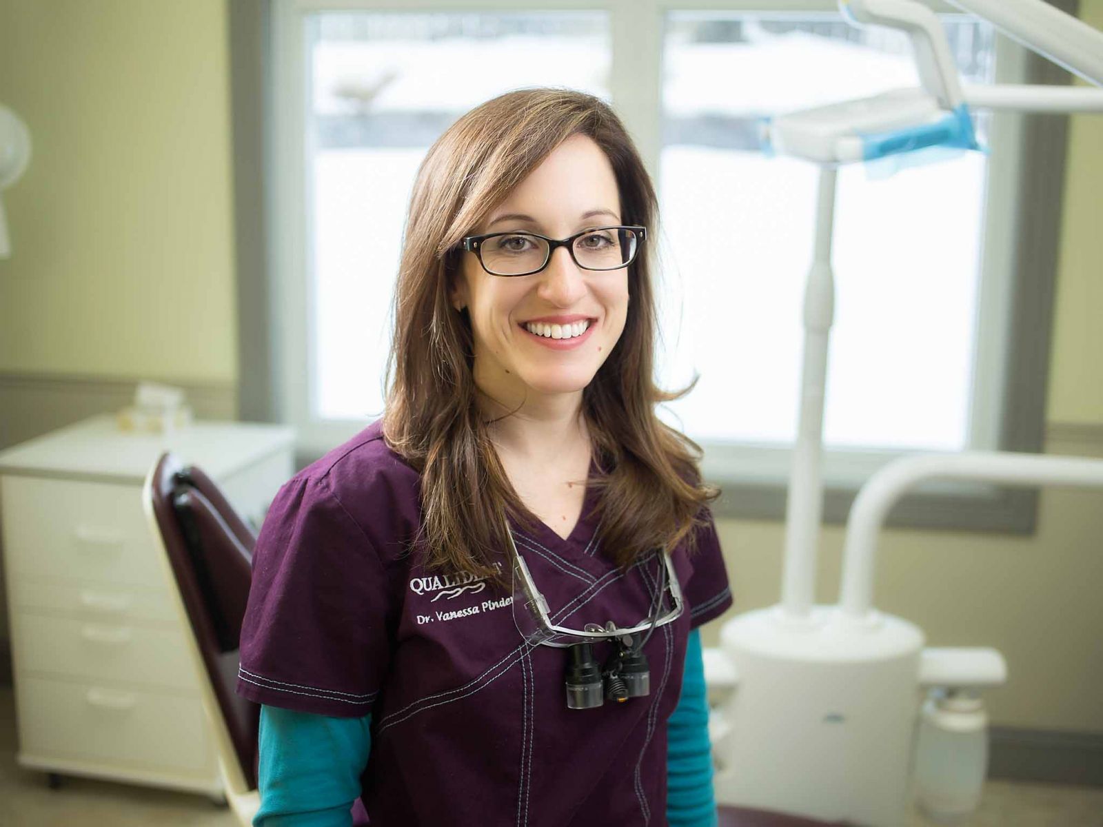 Headshot of female dentist in Miramichi