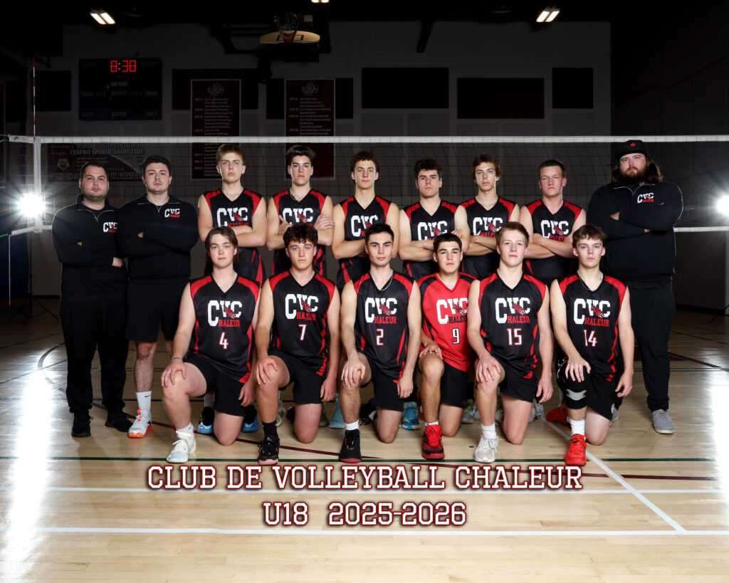 Chaleur volleyball club team 2025