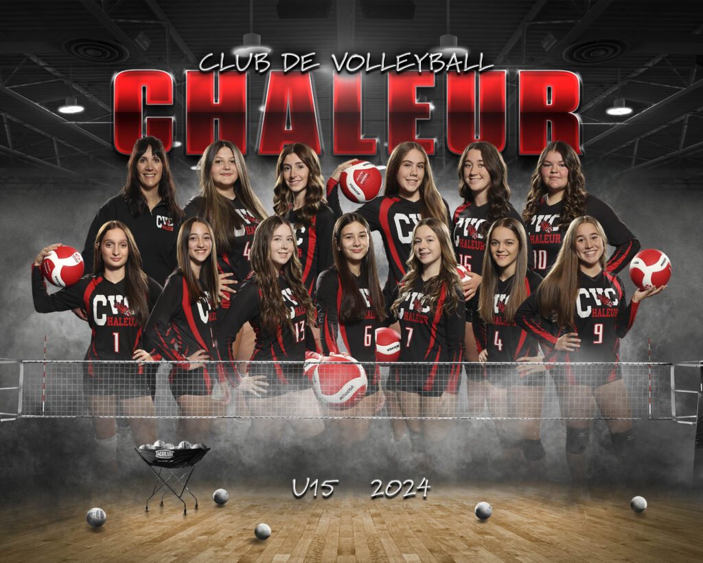 Chaleur volleyball club girls 2024
